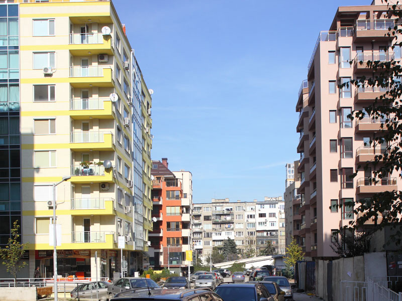 Гледка от квартала